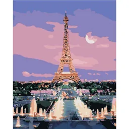 Картина по номерам "Вечерний Париж" Art Craft 504012-NC 40х50 см