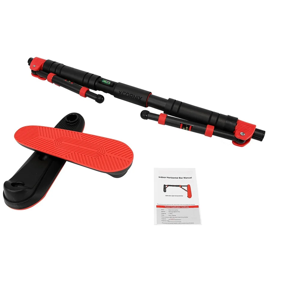 Турник раздвижной Elite Cornix XR-0290 Black/Red, размер 80 х 120 см