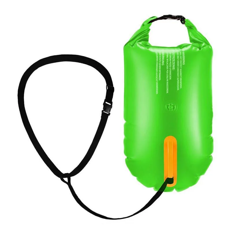 Буй для плавання Open Water Swim Buoy Aqua Speed 540g, салатовий, 17 л