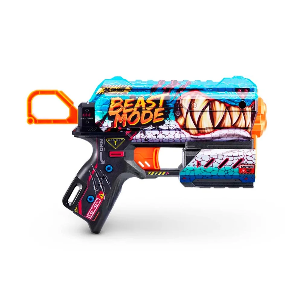 Швидкострільний бластер Skins Flux Beast Out X-Shot Zuru 36516L 8 патронів