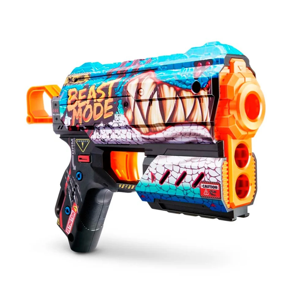 Швидкострільний бластер Skins Flux Beast Out X-Shot Zuru 36516L 8 патронів
