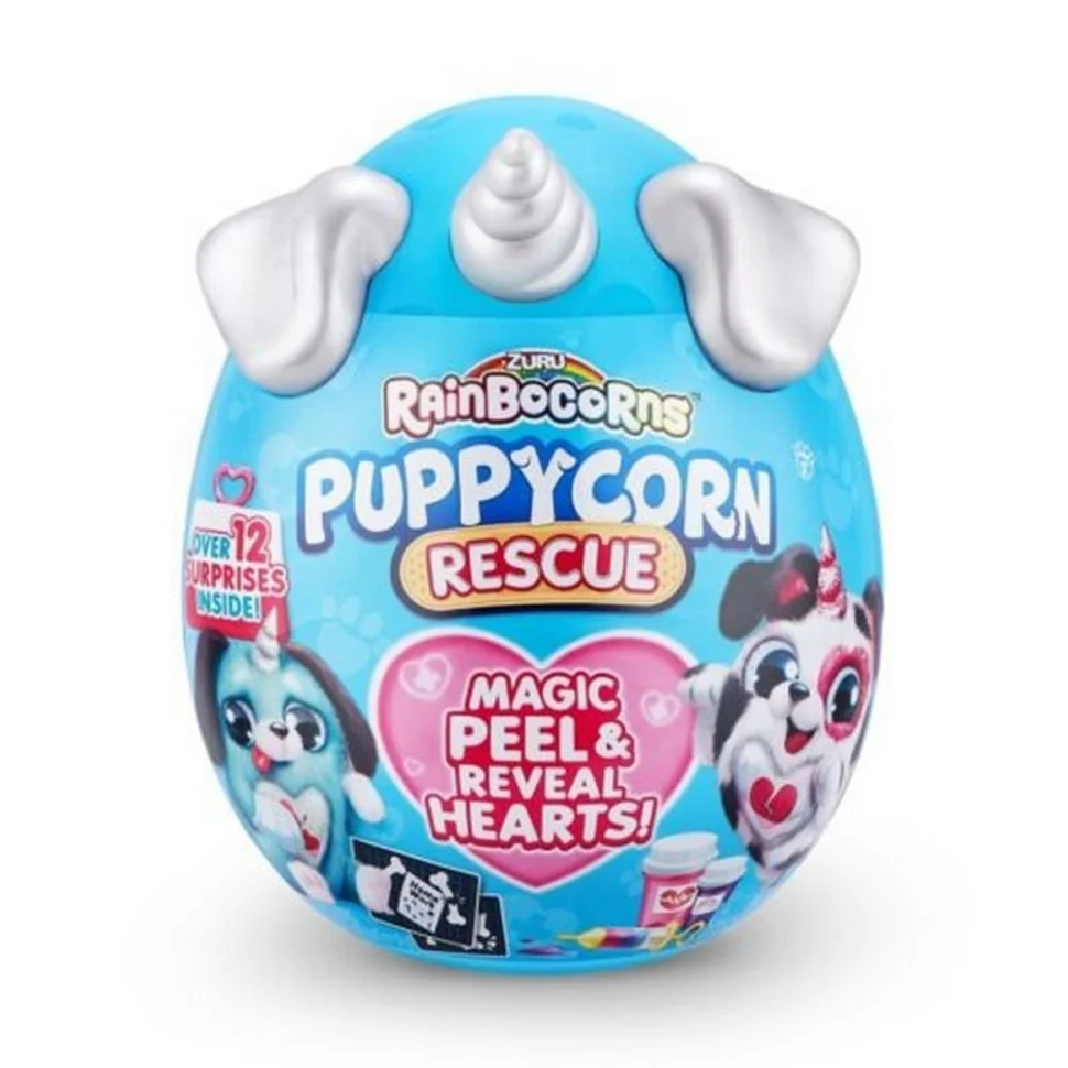 М'яка іграшка-сюрприз Rainbocorn 9261B (серія Puppycorn Rescue)