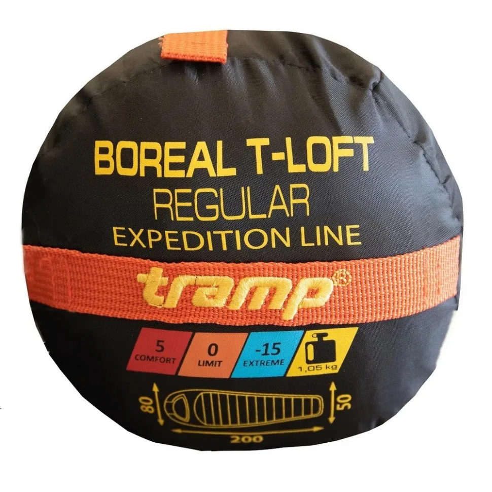 Спальний мішок Boreal Regular Tramp UTRS-061R-L Лівий