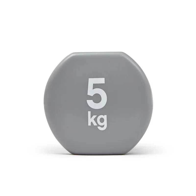 Гантелі Dumbbells Reebok RAWT-16155 сірі, по 5 кг
