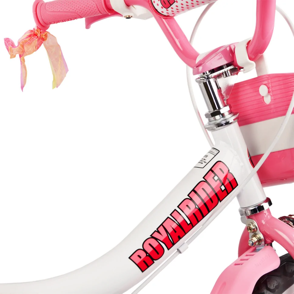 Дитячий велосипед Princess Jenny Girl Steel Royal Baby RB20-4 R рожевий