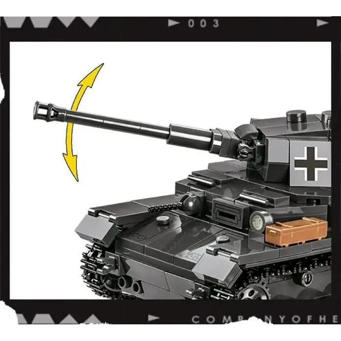 Конструктор Танк Panzer IV 