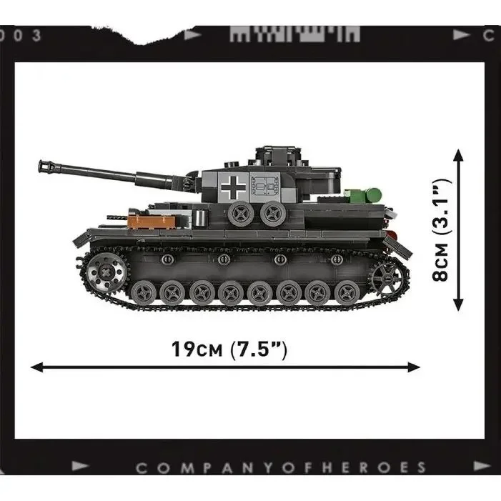 Конструктор Танк Panzer IV 