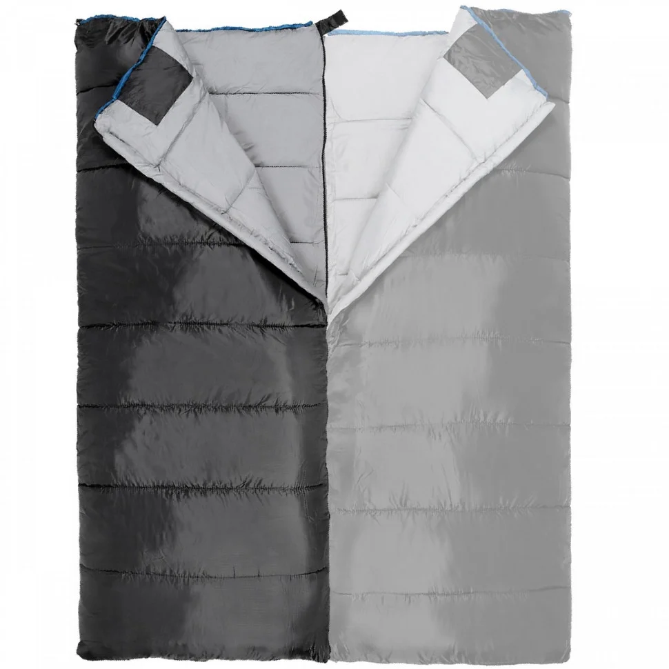 Спальний мішок (спальник) ковдра SportVida SV-CC0069 Black/Grey