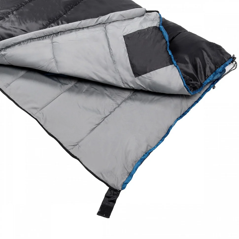 Спальний мішок (спальник) ковдра SportVida SV-CC0069 Black/Grey