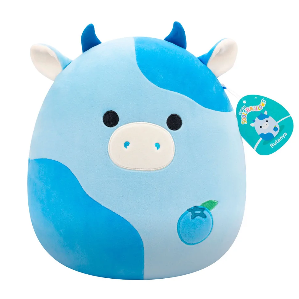 Мягкая игрушка Коровка Рутания Squishmallows SQCR06624, 30 см