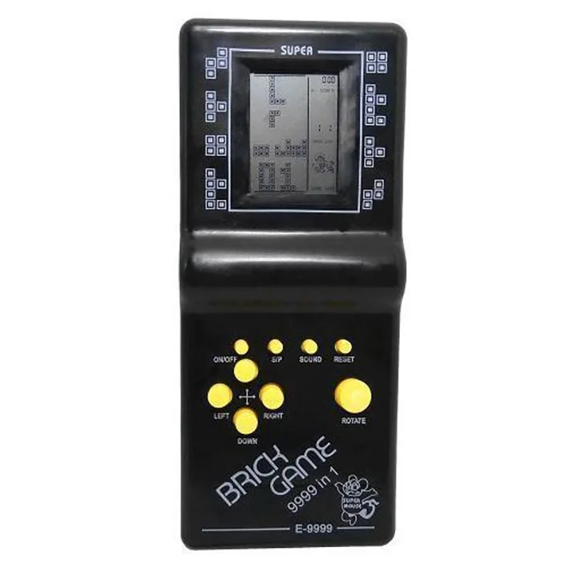Інтерактивна іграшка Тетріс Bambi Е 9999(Black) 9999 ігор, чорний