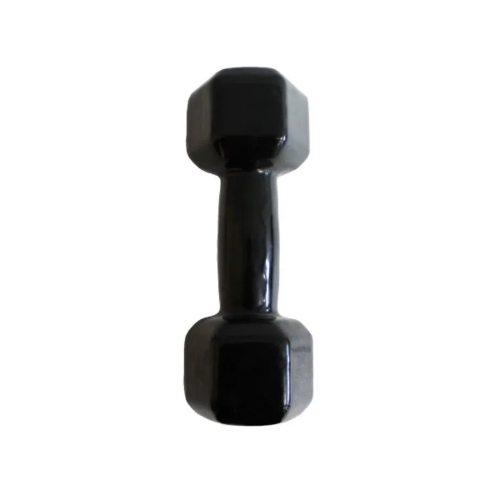 Аэробная виниловая гантель VDD-01 Fitnessport 10176FS, черный 5 кг