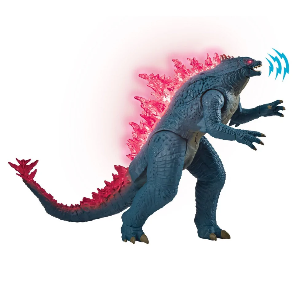 Детская игрушечная фигурка Мегагодзилла делюкс Godzilla vs. Kong 35584G 33 см, с лучом