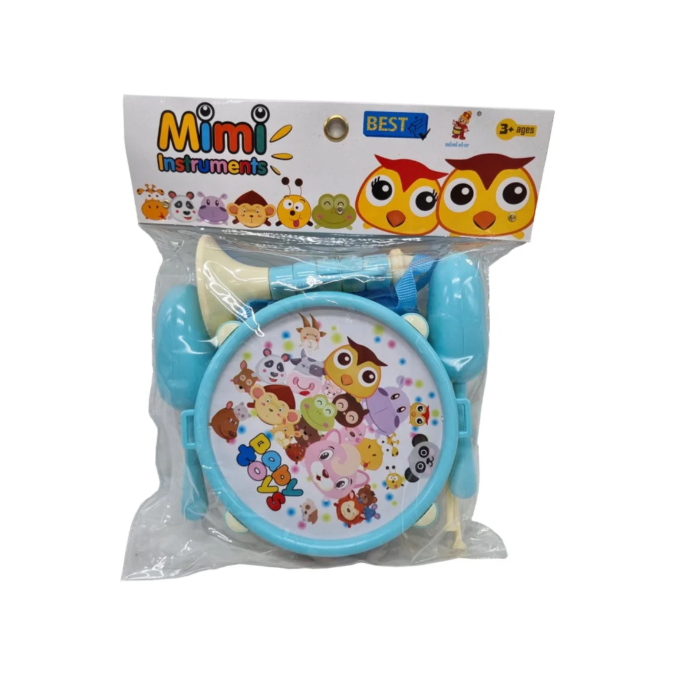 Детский набор Музыкальных инструментов Bambi 890-25 с маракасами