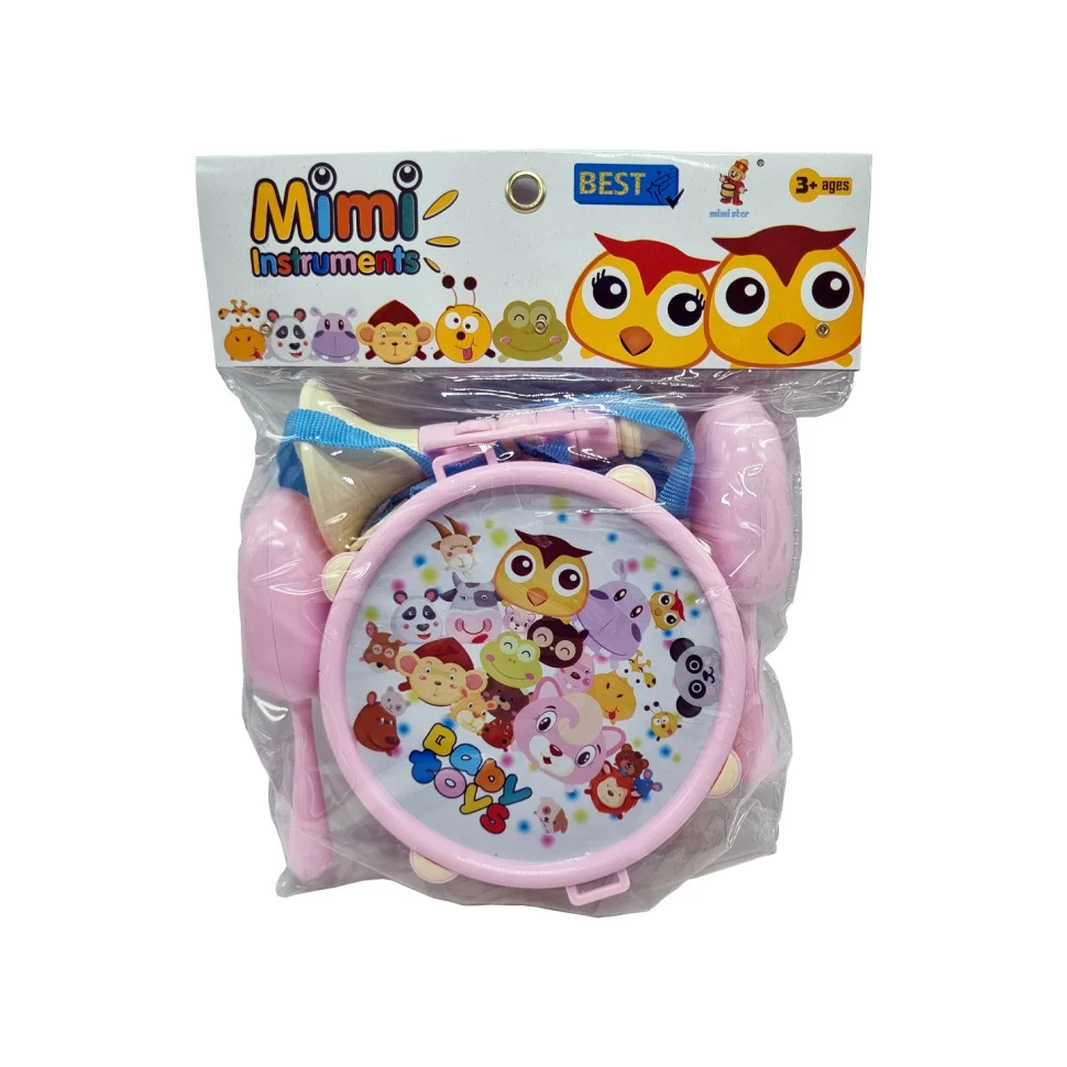 Детский набор Музыкальных инструментов Bambi 890-25 с маракасами