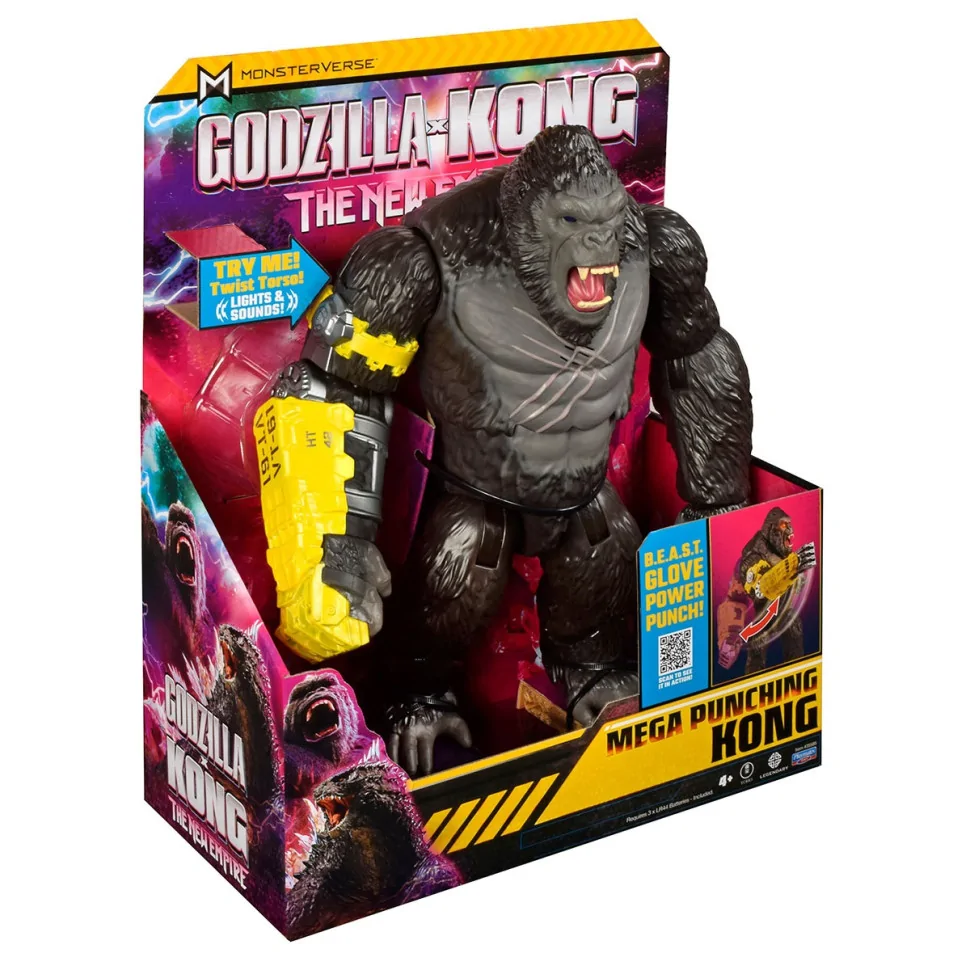 Детская игрушечная фигурка Мегамощный удар Конга Godzilla vs. Kong 35585, 33 см