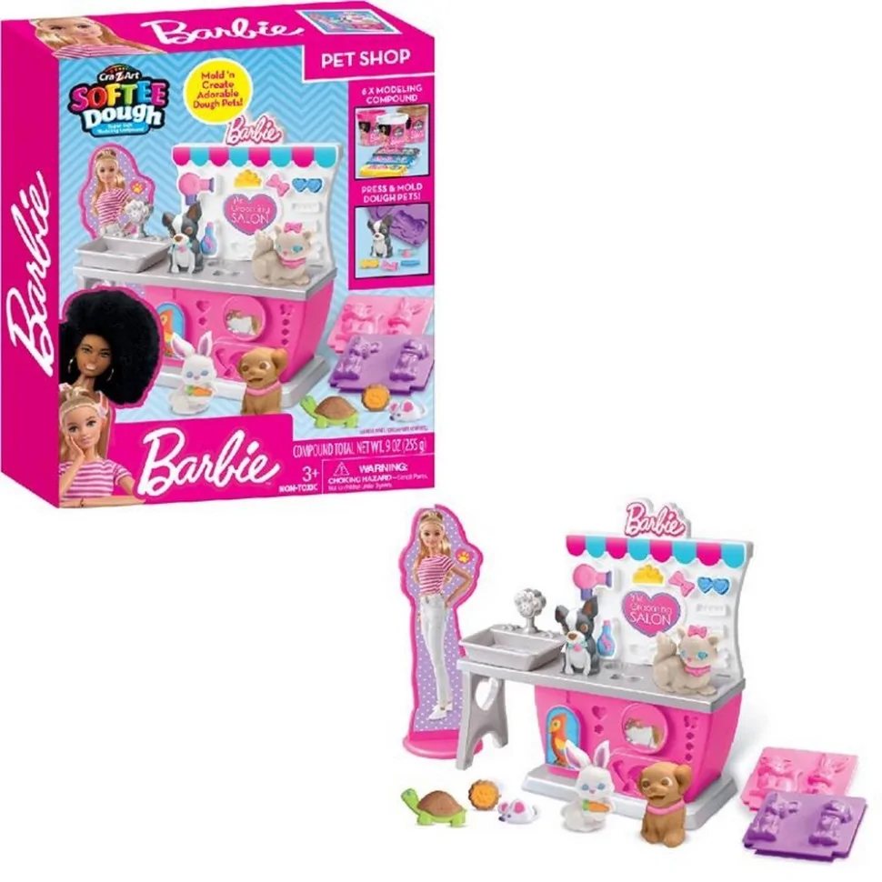 Комплект креативного творчества Barbie Зоомагазин с формами Cra-Z-Art 34041CRA