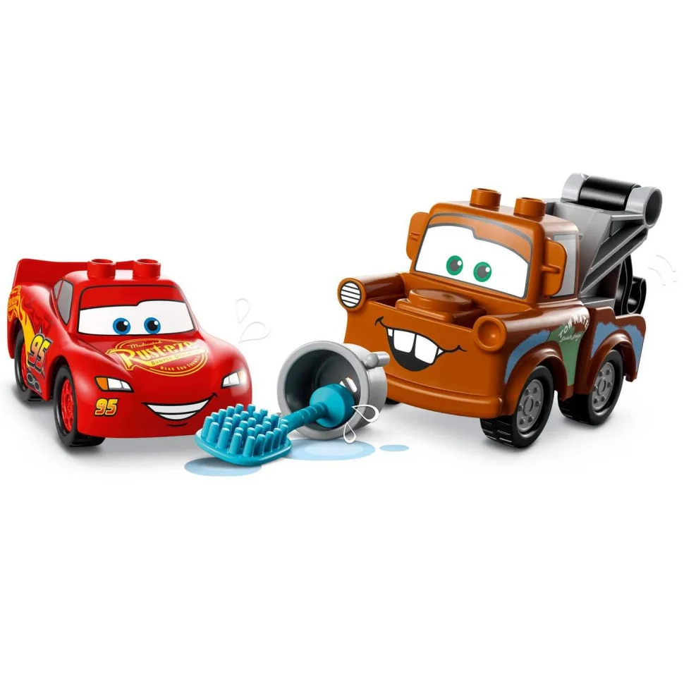 Конструктор LEGO DUPLO Disney TM Розваги Блискавки МакКвіна й Сирника на автомийці 10996-