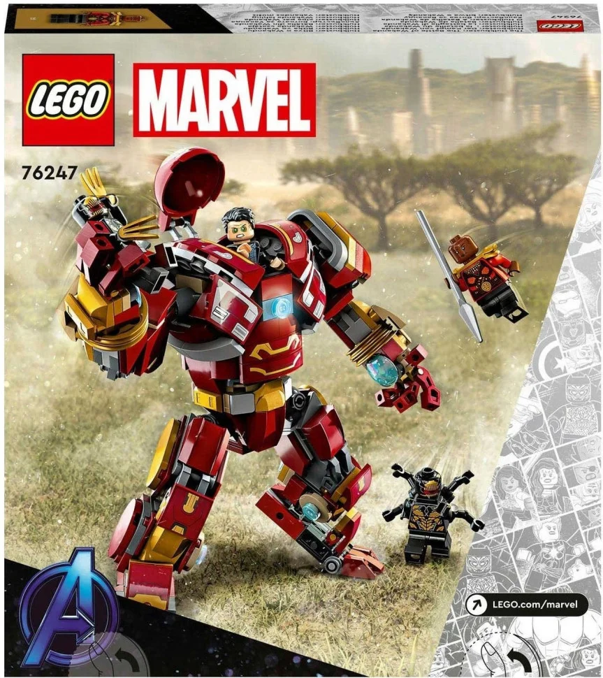 Конструктор LEGO Super Heroes Халкбастер: битва за Ваканду 76247