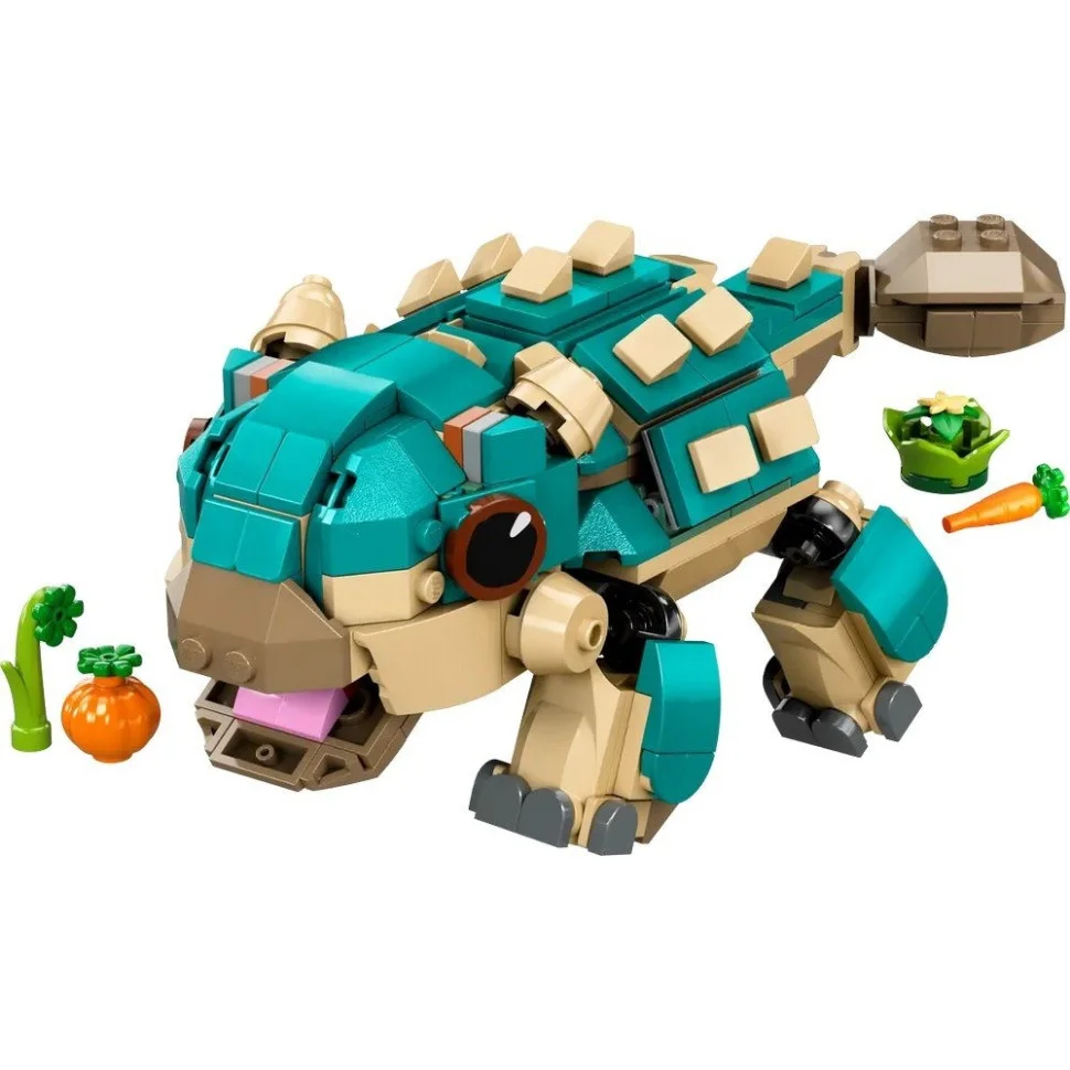 Конструктор «Малыш Бампи: Анкилозавр» LEGO 76962, 368 деталей