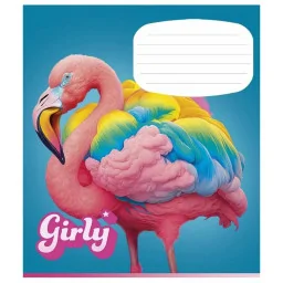 Зошит учнівський "Girly" Школярик 024-3330L-5 в лінію, 24 аркушів 