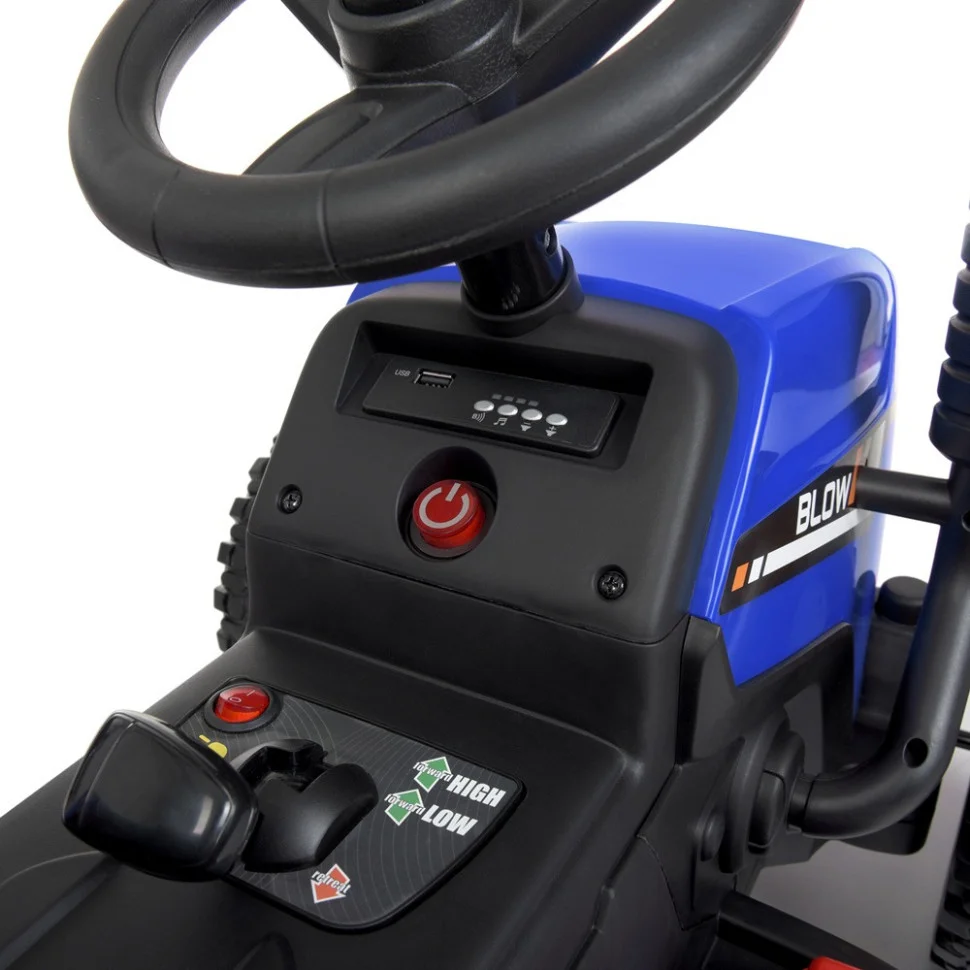Дитячий електромобіль Трактор Bambi Racer M 4479EBLR-4 до 30 кг