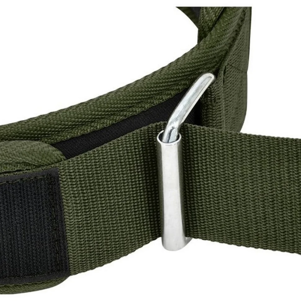 Пояс для тяжелой атлетики RX5 Double Belt RDX Inc Limited WBD-RX5AG-XL, неопреновый, Army Green, XL