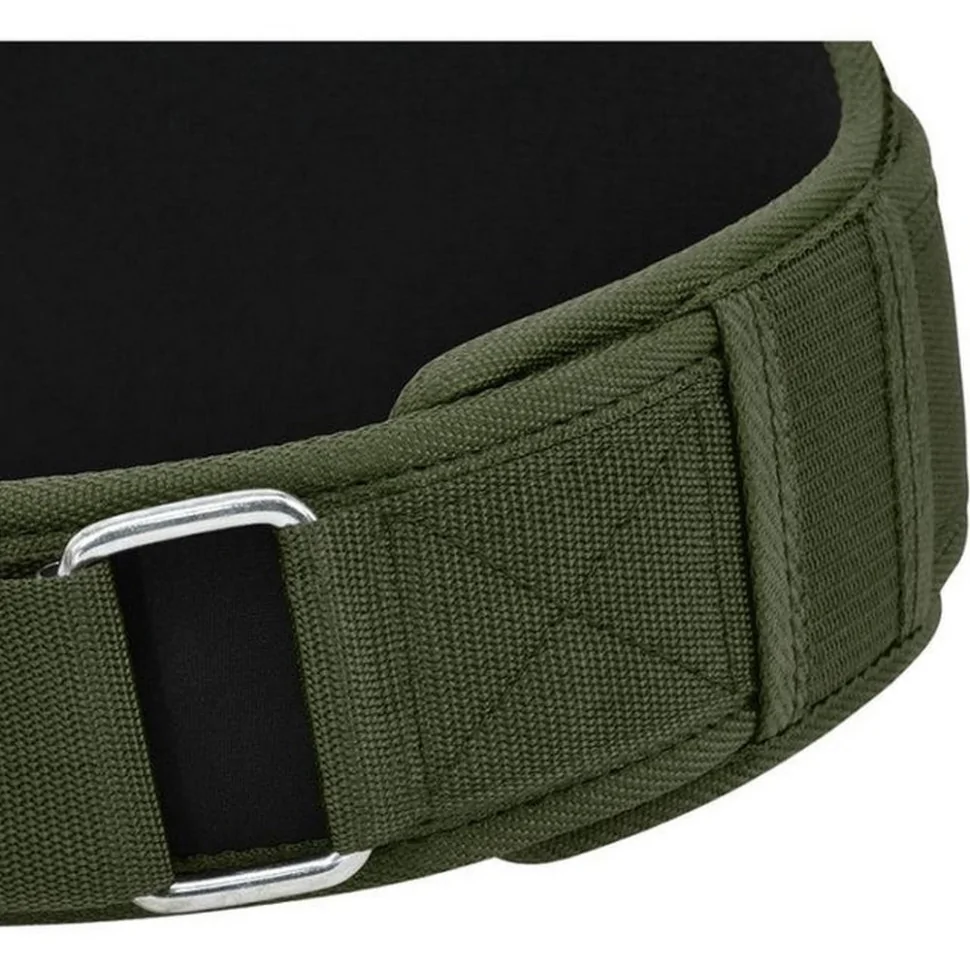 Пояс для тяжелой атлетики RX5 Double Belt RDX Inc Limited WBD-RX5AG-XL, неопреновый, Army Green, XL