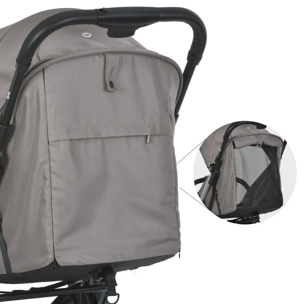 Коляска дитяча прогулянкова LINK El Camino ME 1129 Beige Striped