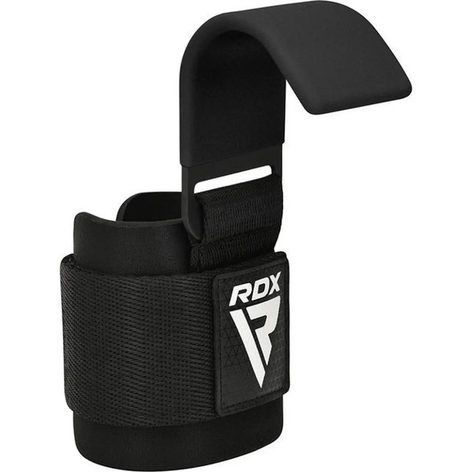 Гаки для тяги на зап'ястя W5 Gym Hook Strap RDX Inc Limited WAN-W5B+ Black 