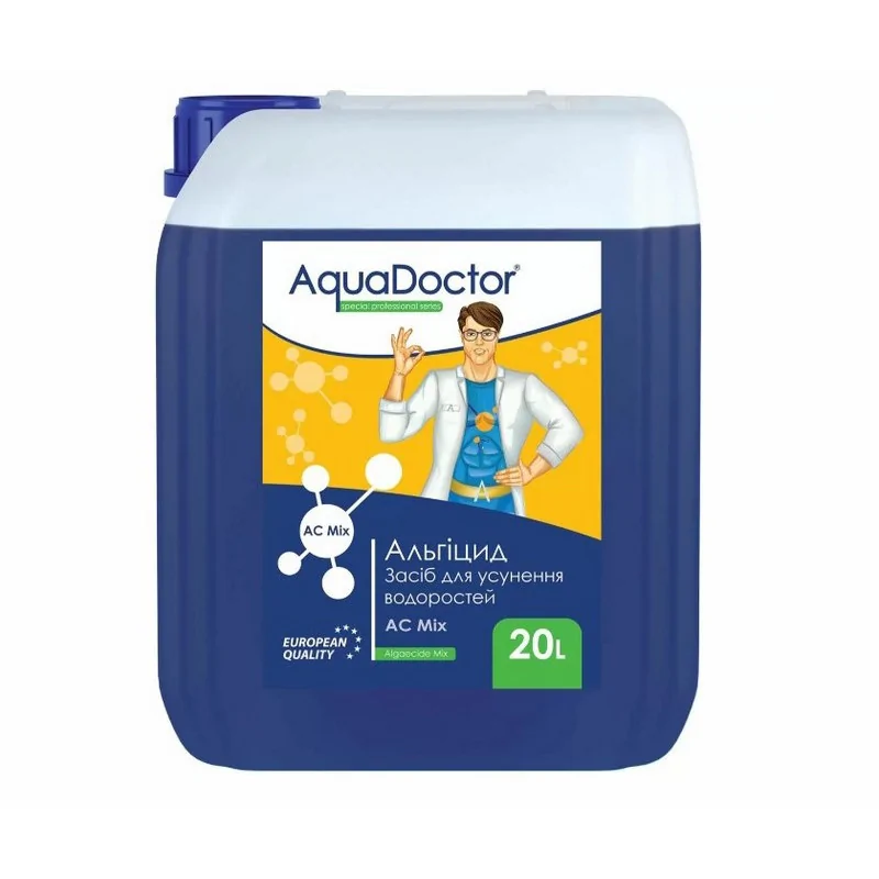 Засіб для усунення водоростей Альгіцид AC Mix AquaDoctor 21652AD 20 л