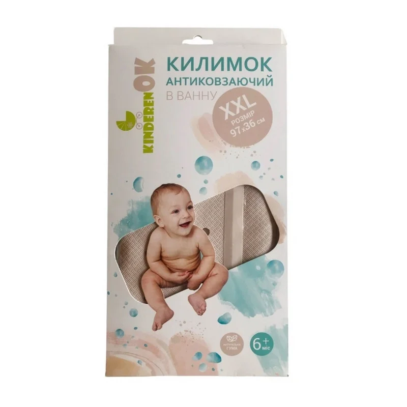 Коврик для ванной Kinderenok 071114_001 антискользящий 97 х 36 см