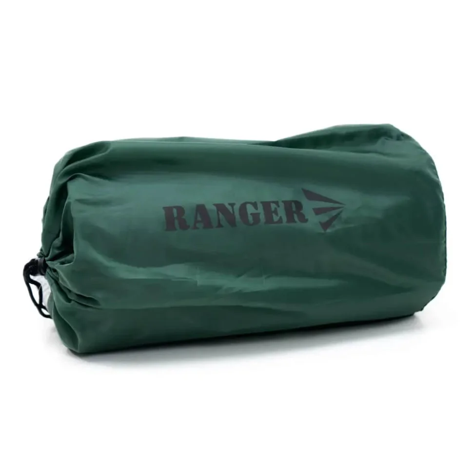 Самонадувающийся коврик Ranger Batur зеленый RA 6631
