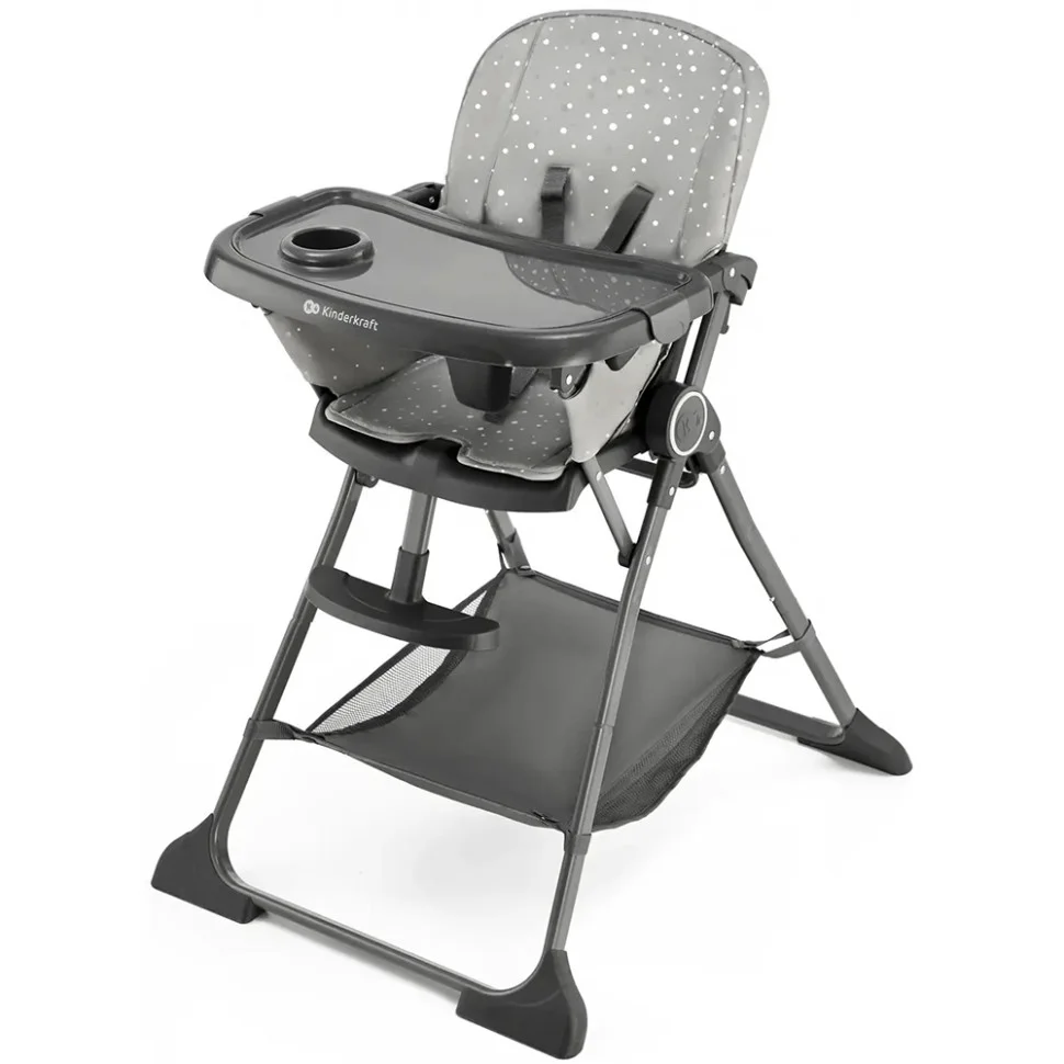 Стульчик для кормления Foldee Kinderkraft KHFOLD00GRY0000 Grey
