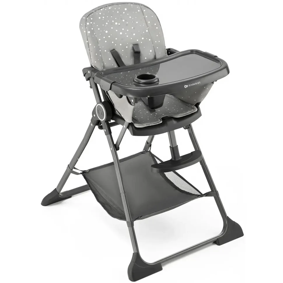Стульчик для кормления Foldee Kinderkraft KHFOLD00GRY0000 Grey