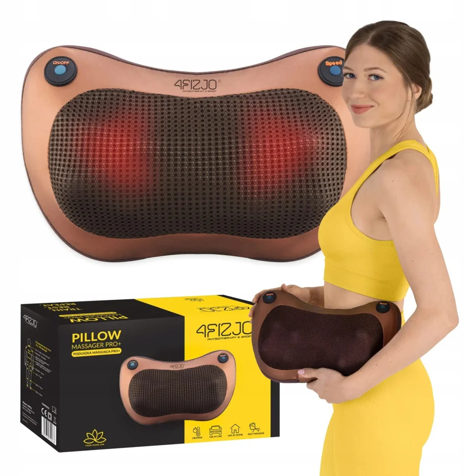 Подушка-массажер Shiatsu Pro+ 4FIZJO 4FJ0561 Brown