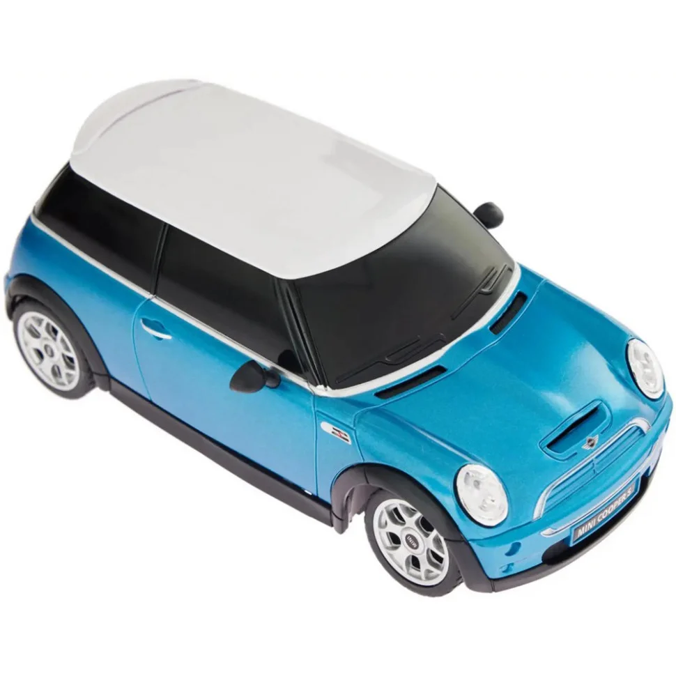 Машинка на радиоуправлении BMW Mini Cooper Rastar 15000 blue 1:24 