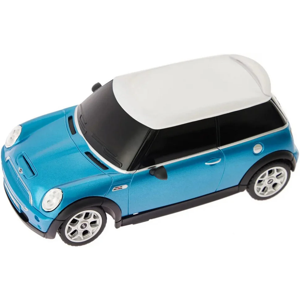 Машинка на радиоуправлении BMW Mini Cooper Rastar 15000 blue 1:24 