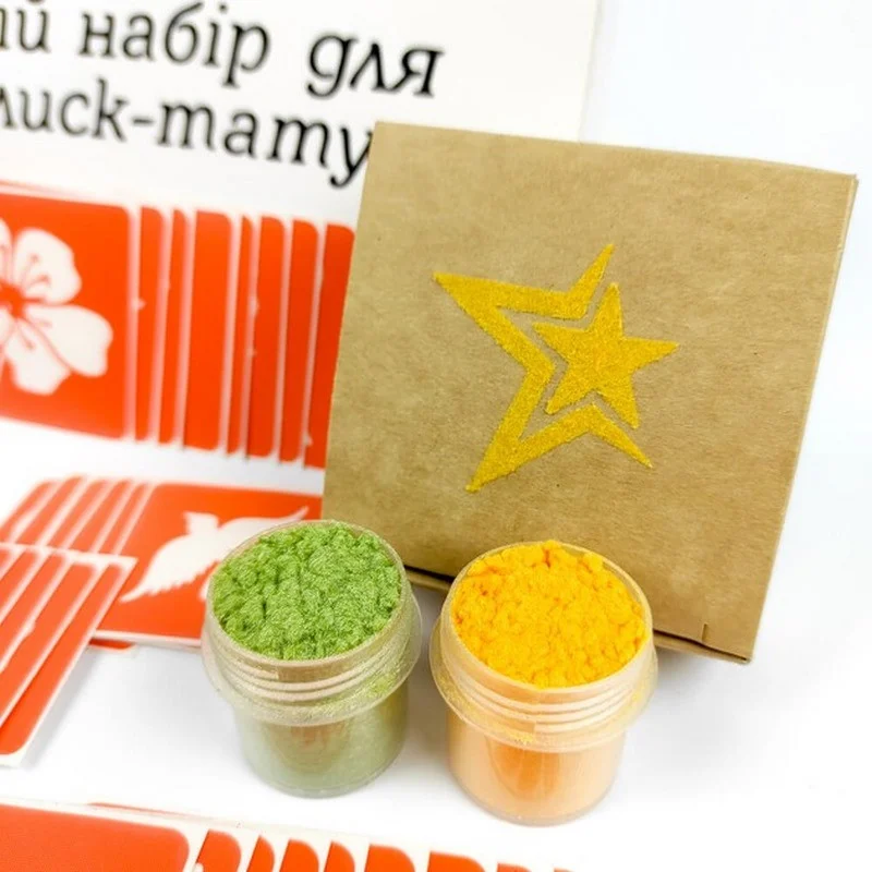 Подарочный набор для био-тату «Весна - макс» Fresh Tattoo gift-set-spring-max