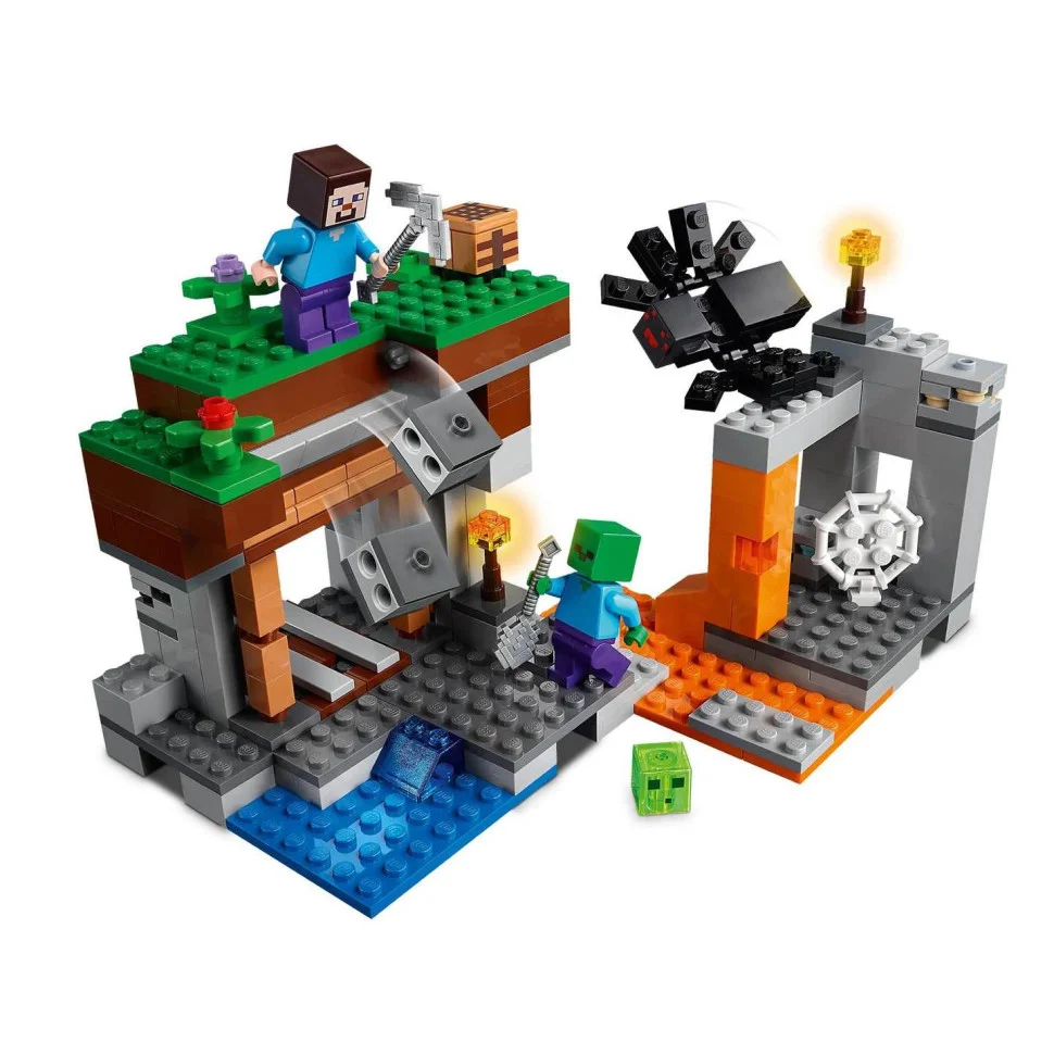 Конструктор LEGO Minecraft Заброшенная шахта 21166