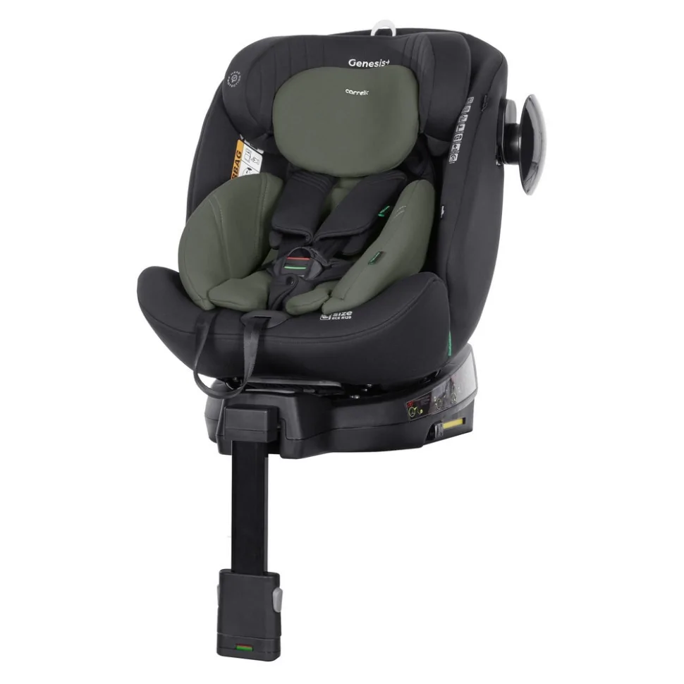 Автокресло детское Genesis+ Carrello CRL-12807 Beetle Green, i-Size 40-150 см, ISOFIX