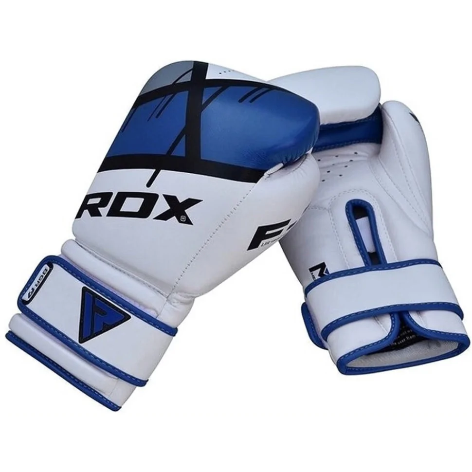 Боксерские перчатки F7 Ego RDX Inc Limited BGR-F7U-14oz, Blue 14 унций