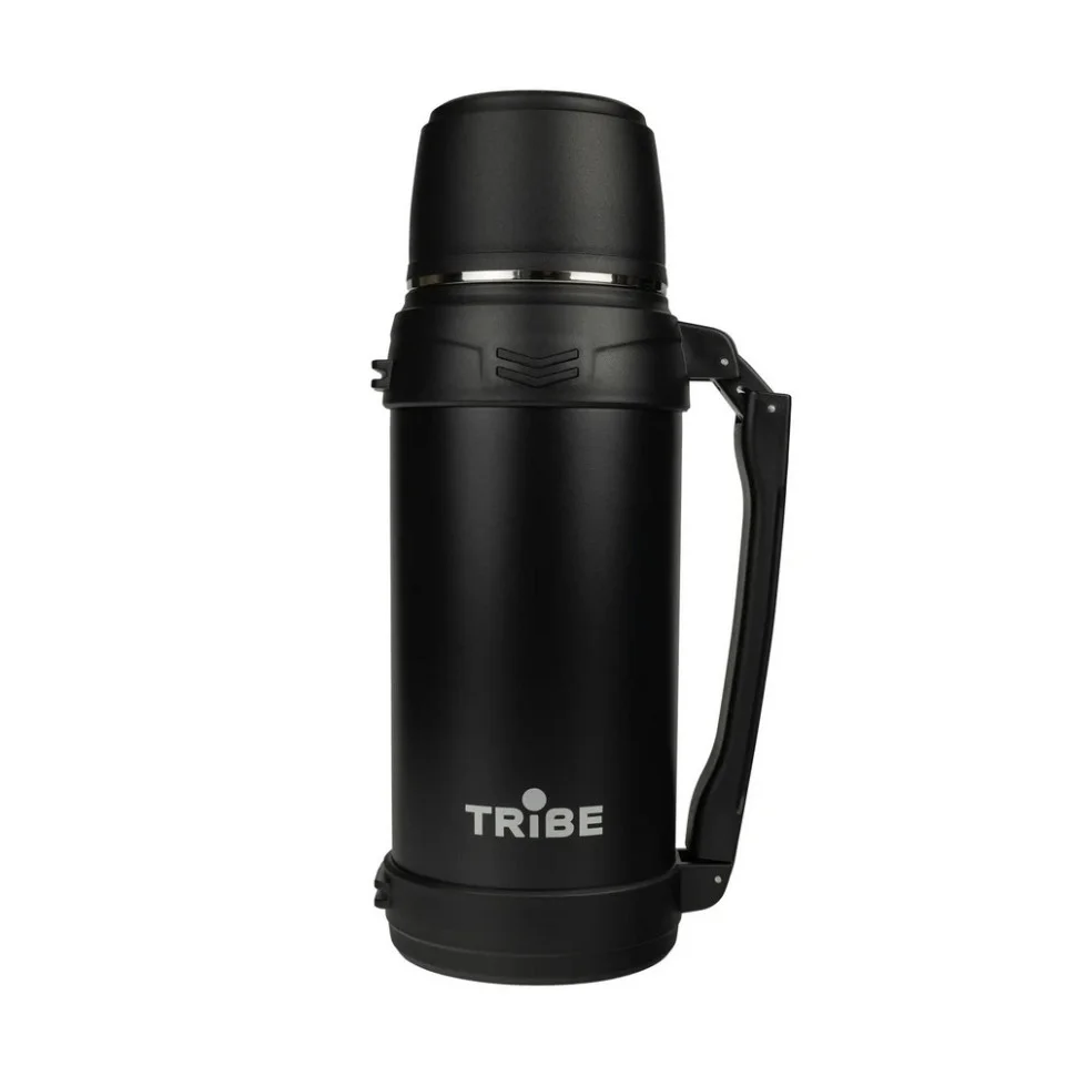 Термос Family line Tribe T-DG-0002-black, Объем 2,5 л, black