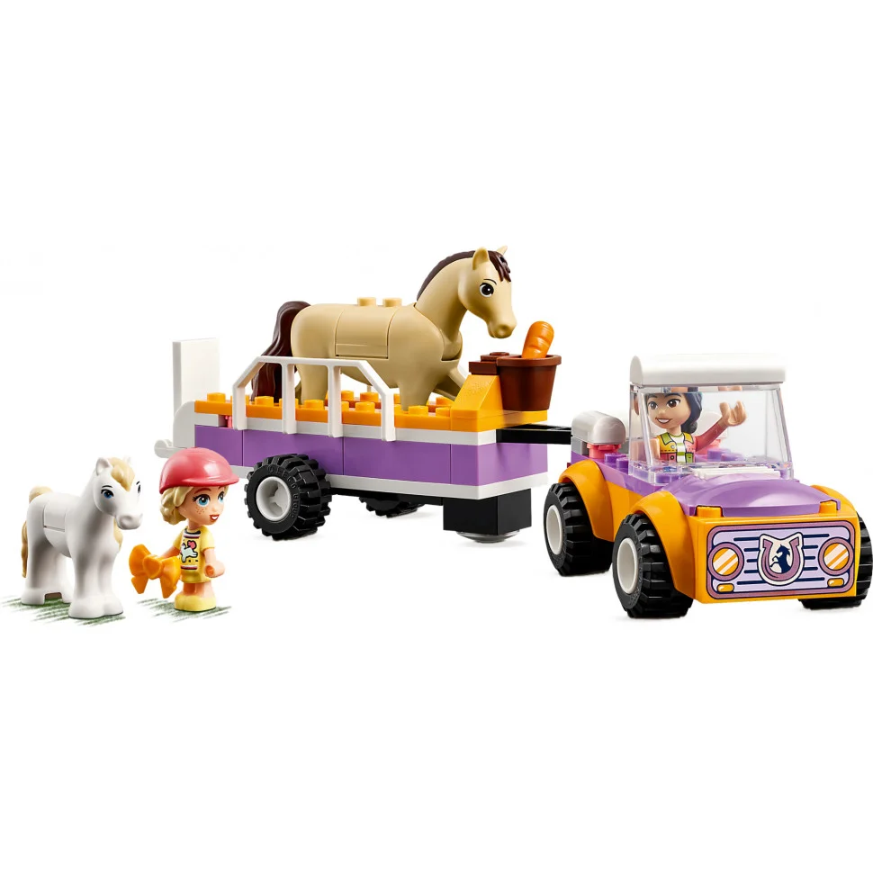 Конструктор LEGO Friends Прицеп для лошади и пони 42634, 105 деталей