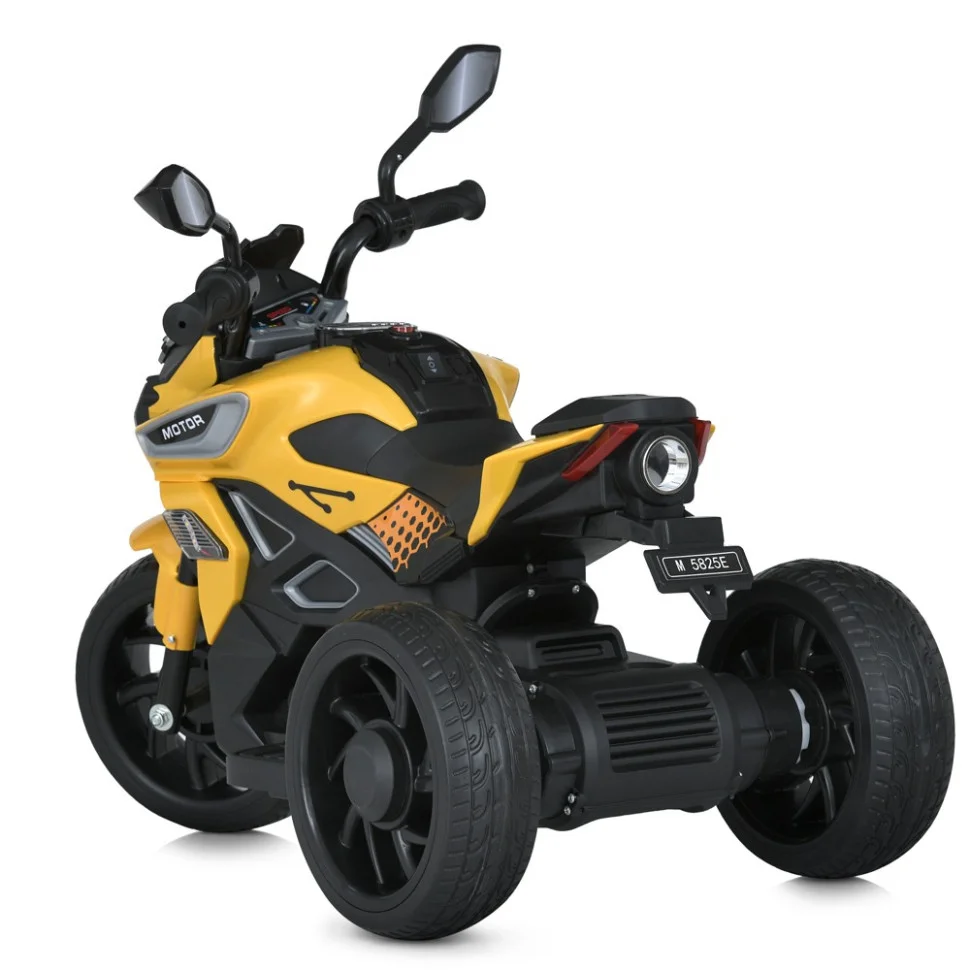 Дитячий електромобіль Мотоцикл Bambi Racer M 5825E-6 до 30 кг