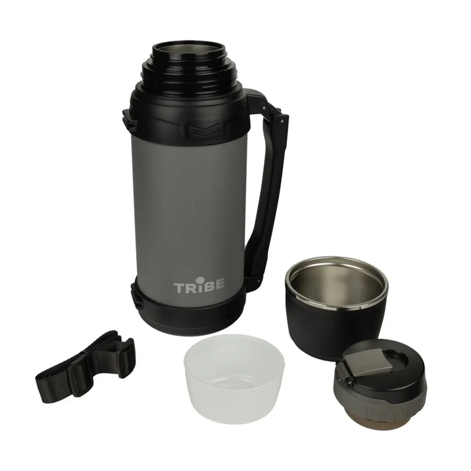 Термос Family line Tribe T-DG-0002-grey, Об'єм 2,5 л, сірий