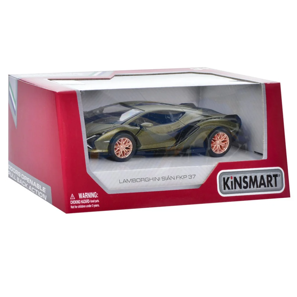 Інерційна машинка Lamborghini Sian FKP 37 Kinsmart KT5431W металева