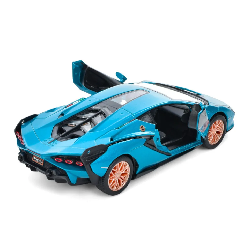 Інерційна машинка Lamborghini Sian FKP 37 Kinsmart KT5431W металева