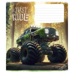 Зошит учнівський "Offroad masters" Школярик 018-3287L-3 в лінію, 18 аркушів 