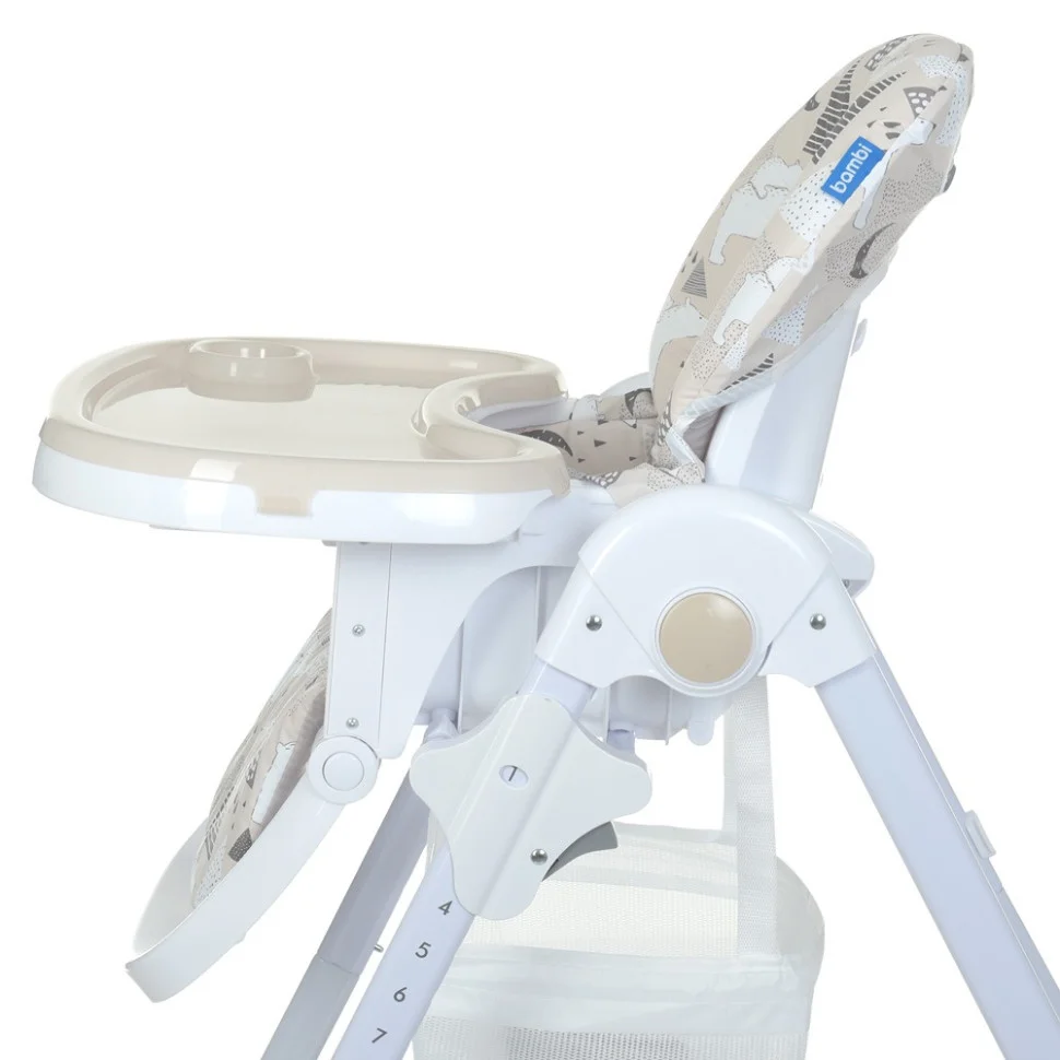 Стульчик для кормления Bambi M 3233 Mommy Bear Beige
